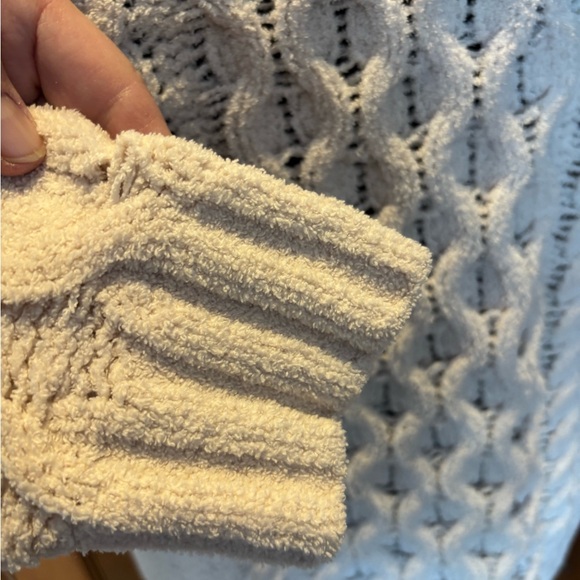 Jessica Simpson Soft Cable Sweater M Cream - Picture 4 of 9
